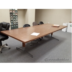 Medium Maple 10 ft Board Room Conference Table